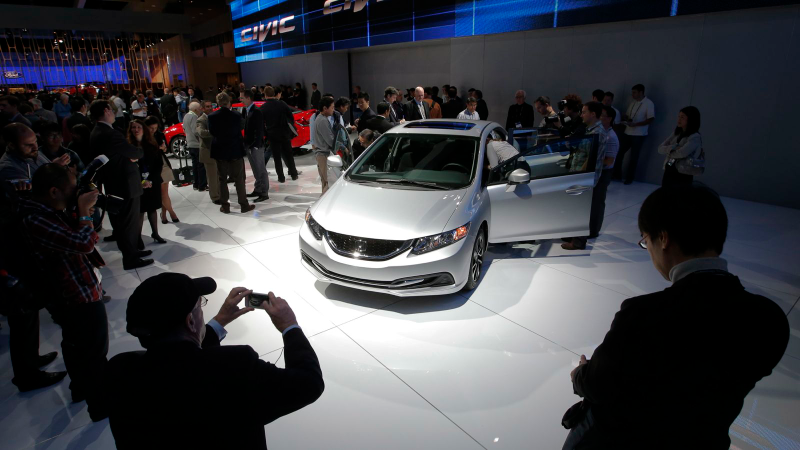 Illustration for article titled The 2013 Honda Civic Is Proof That Honda Maybe Cares Just A Little